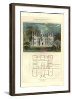 Tudor Manor House, Henry Viii Style-Richard Brown-Framed Art Print