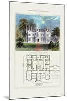 Tudor Manor House, Henry VIII-Richard Brown-Mounted Art Print