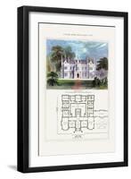 Tudor Manor House, Henry VIII-Richard Brown-Framed Art Print