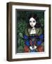 Tudor Portrait: Princess of the Goblins-Jasmine Becket-Griffith-Framed Art Print