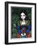 Tudor Portrait: Princess of the Goblins-Jasmine Becket-Griffith-Framed Art Print