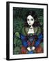 Tudor Portrait: Princess of the Goblins-Jasmine Becket-Griffith-Framed Art Print