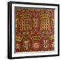 Tudor Rose, Reproduction Wallpaper Designed by S. Scott and Produced by Cole & Sons-null-Framed Giclee Print