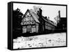 Tudor Schoolhouse-null-Framed Stretched Canvas