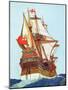 Tudor Ship of the Type Used by Privateers and Explorers, 15th-16th Century-null-Mounted Giclee Print