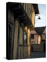 Tudor Shops and Priory Farm, Lavenham, Suffolk, England, United Kingdom-Nedra Westwater-Stretched Canvas