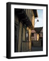 Tudor Shops and Priory Farm, Lavenham, Suffolk, England, United Kingdom-Nedra Westwater-Framed Photographic Print