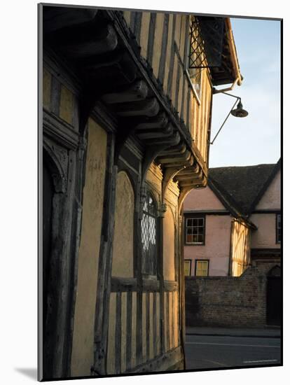 Tudor Shops and Priory Farm, Lavenham, Suffolk, England, United Kingdom-Nedra Westwater-Mounted Photographic Print