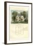 Tudor Suburban Residence-Richard Brown-Framed Art Print