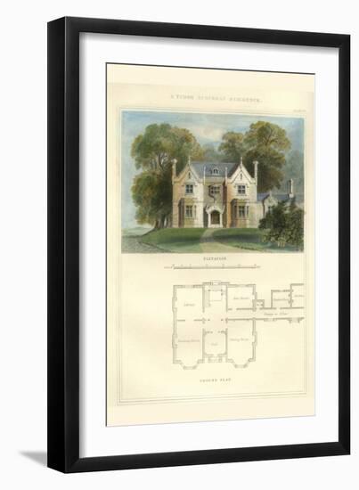 Tudor Suburban Residence-Richard Brown-Framed Art Print