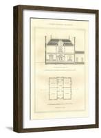 Tudor Suburban Residence-Richard Brown-Framed Art Print