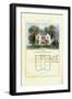 Tudor Suburban Residence-Richard Brown-Framed Art Print