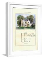 Tudor Suburban Residence-Richard Brown-Framed Art Print