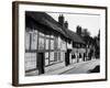 Tudor Town Houses-Fred Musto-Framed Photographic Print