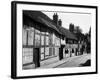 Tudor Town Houses-Fred Musto-Framed Photographic Print