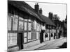 Tudor Town Houses-Fred Musto-Mounted Photographic Print