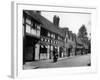 Tudor Town Houses-Fred Musto-Framed Photographic Print