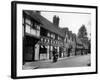 Tudor Town Houses-Fred Musto-Framed Photographic Print