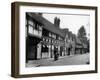 Tudor Town Houses-Fred Musto-Framed Photographic Print