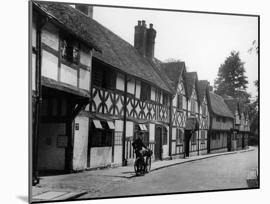Tudor Town Houses-Fred Musto-Mounted Photographic Print