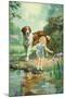 Tuesday and Penny-J. Adams-Mounted Art Print