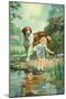 Tuesday and Penny-J. Adams-Mounted Art Print