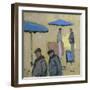 Tuesday is Market Day, 2016-Michael G. Clark-Framed Giclee Print