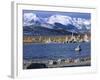 Tufa Formations & Mono Lake Below Sierra Nevada, Mono Lake Tufa State Natural Reserve, CA-Scott T. Smith-Framed Photographic Print