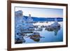 Tufa Rock Formations at South Tufa, Mono Lake, California-Jordana Meilleur-Framed Photographic Print