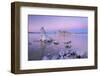 Tufa Towers on Mono Lake at Sunset, California, USA. Autumn (October)-Adam Burton-Framed Photographic Print