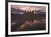 Tufas at Sunset on Mono Lake at Sunset, Sierra Nevada, CA-Sheila Haddad-Framed Photographic Print