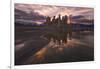 Tufas at Sunset on Mono Lake at Sunset, Sierra Nevada, CA-Sheila Haddad-Framed Photographic Print