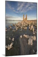 Tufas at Sunset on Mono Lake, Eastern Sierra Nevada Mountains, CA-Sheila Haddad-Mounted Photographic Print