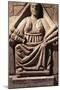 Tuff Ex Voto Dedicated to Goddess Mater Matuta, from Campania Region, Italy-null-Mounted Giclee Print