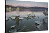 Tuff, Mono Lake, Sierra Nevada, California, Usa-Rainer Mirau-Stretched Canvas