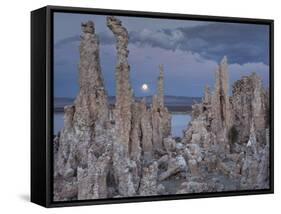 Tuff, Moon, Mono Lake, California, Usa-Rainer Mirau-Framed Stretched Canvas