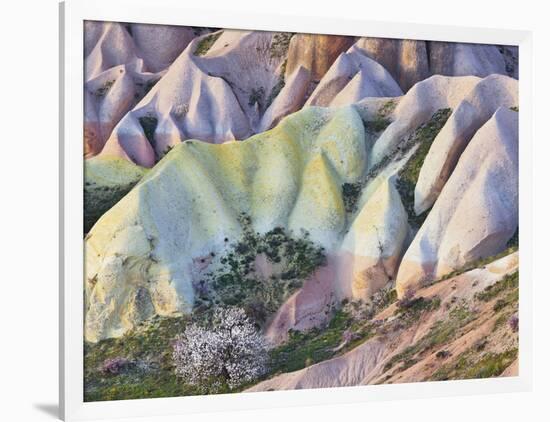 Tuff Stone Erosion in the Rose Valley Close Gšreme, Cappadocia, Anatolia, Turkey-Rainer Mirau-Framed Photographic Print