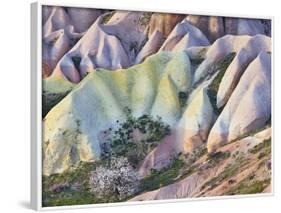 Tuff Stone Erosion in the Rose Valley Close Gšreme, Cappadocia, Anatolia, Turkey-Rainer Mirau-Framed Photographic Print