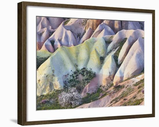 Tuff Stone Erosion in the Rose Valley Close Gšreme, Cappadocia, Anatolia, Turkey-Rainer Mirau-Framed Photographic Print