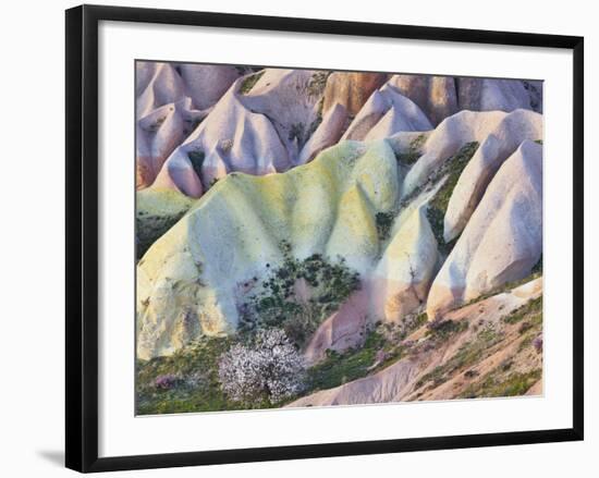 Tuff Stone Erosion in the Rose Valley Close Gšreme, Cappadocia, Anatolia, Turkey-Rainer Mirau-Framed Photographic Print