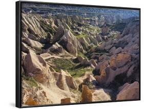 Tuff Stone Erosion in the Rose Valley Close Gšreme, Cappadocia, Anatolia, Turkey-Rainer Mirau-Framed Photographic Print