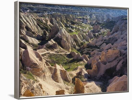 Tuff Stone Erosion in the Rose Valley Close Gšreme, Cappadocia, Anatolia, Turkey-Rainer Mirau-Framed Photographic Print