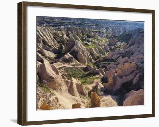 Tuff Stone Erosion in the Rose Valley Close Gšreme, Cappadocia, Anatolia, Turkey-Rainer Mirau-Framed Photographic Print