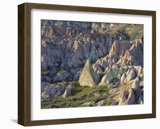 Tuff Stone Erosion in the Rose Valley Close Gšreme, Cappadocia, Anatolia, Turkey-Rainer Mirau-Framed Photographic Print