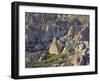 Tuff Stone Erosion in the Rose Valley Close Gšreme, Cappadocia, Anatolia, Turkey-Rainer Mirau-Framed Photographic Print