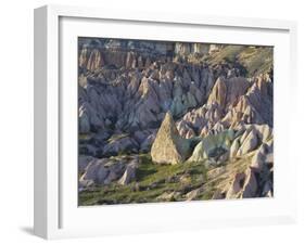 Tuff Stone Erosion in the Rose Valley Close Gšreme, Cappadocia, Anatolia, Turkey-Rainer Mirau-Framed Photographic Print