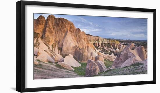 Tuff Stone Erosion in the Rose Valley Near Gšreme, Cappadocia, Anatolia, Turkey-Rainer Mirau-Framed Photographic Print