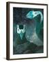 Tufted Auk - Space-Eccentric Accents-Framed Giclee Print