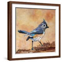 Tufted Titmouse-Elizabeth St. Hilaire-Framed Art Print