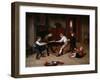 Tug of War, 1891-Harry Brooker-Framed Giclee Print